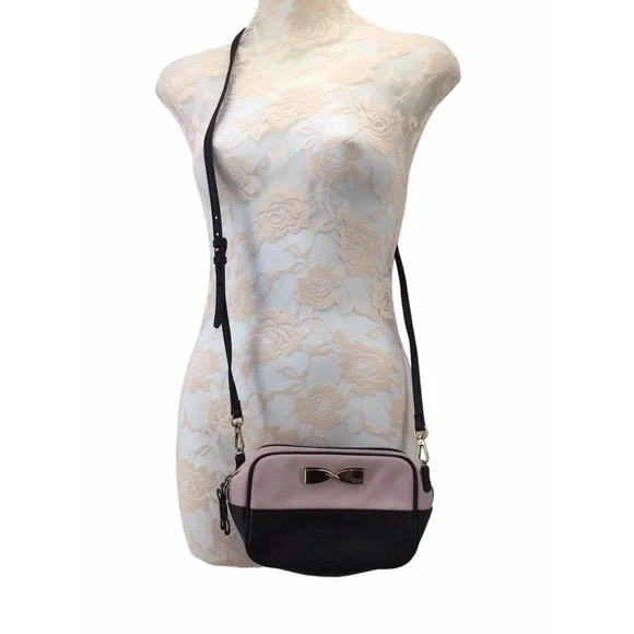 Victoria's Secret Black Pink Crossbody Bag - Picture 10 of 16